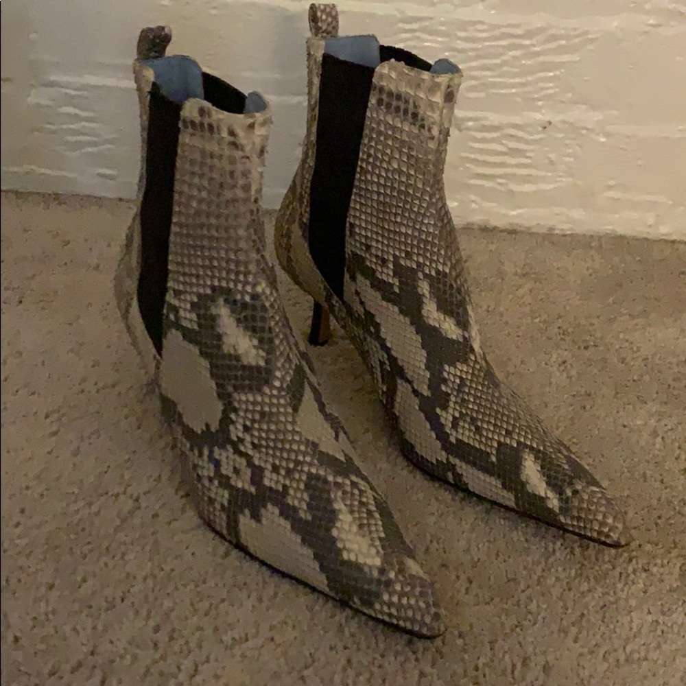 Lambertson Truex Snakeskin boots Euro size 39